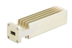 45 Watts Medium Power WR-34 Waveguide Load 22 GHz to 33 GHz, Aluminum