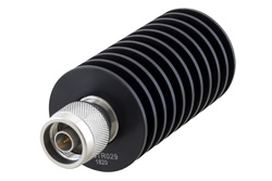50 Watt RF Load Up to 8.5 GHz with N Male Black Anodized Aluminum Heatsink