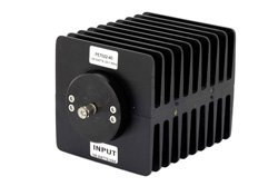 40 dB Fixed Attenuator, SMA Male To SMA Female Directional Black Anodized Aluminum Heatsink Body Rated To 100 Watts Up To 1.5 GHz