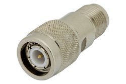 10 dB Fixed Attenuator, TNC Male to TNC Female Brass Nickel Body Rated to 2 Watts Up to 12.4 GHz
