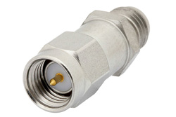 0 dB Fixed Attenuator, SMA Male to SMA Female Passivated Stainless Steel Body Rated to 2 Watts Up to 26 GHz