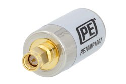 50 Ohm SMA Male to 75 Ohm F Male Matching Pad Operating from 0.009 MHz to 3 GHz RoHS Compliant