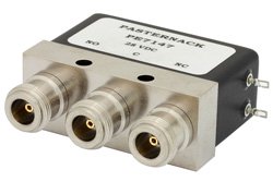 SPDT Electromechanical Relay Failsafe Switch, DC to 4 GHz, up to 550W, 28V, N