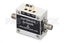 单刀双掷PIN二极管开关，工作频率50 MHz至26.5 GHz，高达+27 dBm，SMA