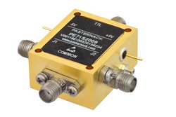 SPDT PIN Diode Switch Operating From 70 MHz to 26.5 GHz Up to +27 dBm and SMA