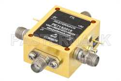 SMA SPDT PIN二极管开关，工作频率为2 GHz至26.5 GHz，高达+27 dBm