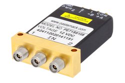 单刀双掷机电继电器开关，DC ~ 40 GHz，2.92mm，10瓦，12V，带指示器、闩锁和TTL