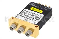 单刀双掷机电继电器开关，DC ~ 40 GHz，2.92mm，10瓦，28V，带指示器、闩锁和TTL