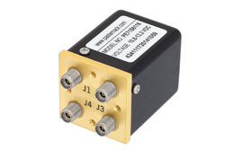 转换机电继电器开关，DC ~ 40 GHz，2.92mm，10瓦，12V，带故障保护