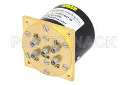 单刀四掷机电继电器开关，DC ~ 40 GHz，2.92mm，10瓦，12V，带闩锁