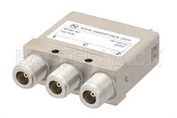 单刀双掷机电式继电器开关，DC ~ 12.4 GHz，N型，50瓦，28V，带闩锁