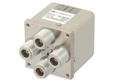 机电式继电器转换开关，DC ~ 12.4 GHz，N型，50瓦，28V，带指示器和故障保护