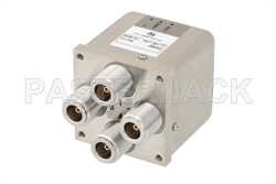 机电式继电器转换开关，DC ~ 12.4 GHz，N型，160瓦，28V，带指示器、故障保护和TTL