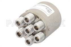 单刀四掷机电式继电器常开开关，DC ~ 10 GHz，N型，160瓦，12V