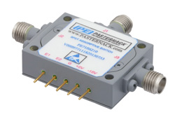 Absorptive SPDT PIN Diode Switch Operating From 500 MHz to 18 GHz Up to 0.1 Watts (+20 dBm) and Field Replaceable SMA