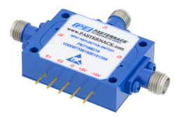 SPDT PIN Diode Switch Operating From 2 GHz to 4 GHz Up to 1 Watt (+30 dBm) and Field Replaceable SMA