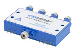 SP4T PIN Diode Switch Operating From 500 MHz to 40 GHz Up to 0.1 Watts (+20 dBm) and Field Replaceable 2.92mm