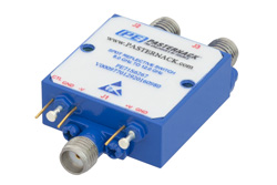SPDT PIN Diode Switch Operating From 8 GHz to 12 GHz Up to 0.1 Watts (+20 dBm) and Field Replaceable SMA