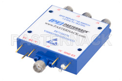 SP3T PIN二极管开关，工作频率为1 GHz至18 GHz，高达+20 dBm，SMA