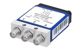 低插入损耗可重复机电式继电器闩锁开关，单刀双掷，0.03 dB，直流至20 GHz，1W，24V，指示器，自切断，SMA