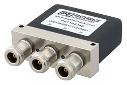 SPDT Electromechanical Relay Failsafe Switch, DC to 12 GHz, up to 600W, 12V, N