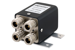 Transfer Electromechanical Relay Failsafe Switch, DC to 12 GHz, up to 430W, 28V, N
