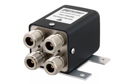 Transfer Electromechanical Relay Failsafe Switch, DC to 12 GHz, up to 430W, 28V, TTL, N