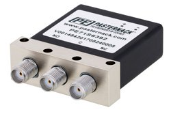 SPDT Electromechanical Relay Failsafe Switch, DC to 18 GHz, up to 90W, 12V, SMA
