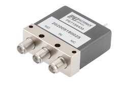 SPDT Failsafe DC to 26.5 GHz Electro-Mechanical Relay Switch, Up To 90W, 24V, 2M Lifecycles, SMA