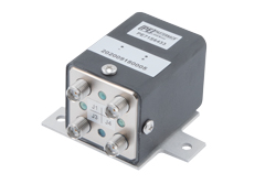 Transfer Failsafe DC to 18 GHz Electro-Mechanical Relay Switch, 90W, 28V, 2M Lifecycles, SMA