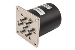 SP6T Electromechanical Relay Normally Open Switch, DC to 26.5 GHz, 20W, 28V, SMA