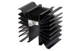 10 dB Fixed Attenuator, TNC Male To TNC Female Directional Black Aluminum Heatsink Body Rated To 300 Watts Up To 3 GHz