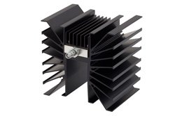 6 dB Fixed Attenuator, TNC Female To TNC Female Directional Black Aluminum Heatsink Body Rated To 300 Watts Up To 3 GHz
