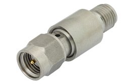 High Voltage DC Block on Inner Conductor SMA Male to SMA Female Operating From 10 MHz to 18 GHz