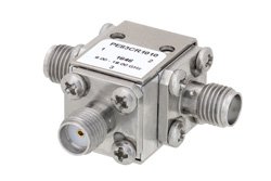 High Power Circulator With 16 dB Isolation From 8 GHz to 18 GHz, 50 Watts And SMA Female