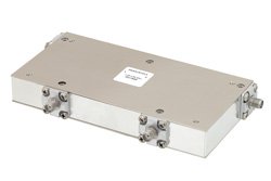 Dual Junction Circulator with 36 dB Isolation from 1 GHz to 2 GHz, 50 Watts and SMA Female