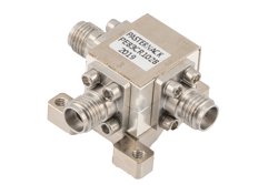 环行器，隔离度13 dB，22 GHz至33 GHz，10瓦，2.92mm母头
