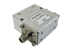 Isolator with 18 dB Isolation from 1.7 GHz to 2.4 GHz, 10 Watts and SMA Female