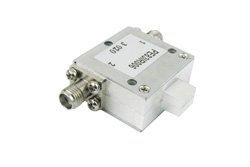 Isolator with 18 dB Isolation from 4 GHz to 8 GHz, 10 Watts and SMA Female
