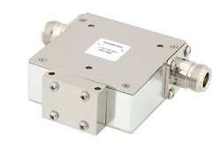 高功率隔离器，隔离度20 dB，1.7 GHz至2.2 GHz，50瓦，N型母头