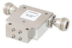 高功率隔离器，隔离度20 dB，2 Ghz至4 GHz，50瓦，N型母头