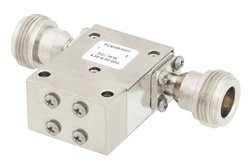 高功率隔离器，隔离度18 dB，4 GHz至8 GHz，50瓦，N型母头