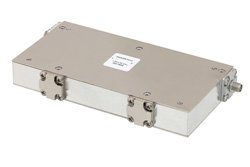 双节隔离器，隔离度36 dB，1 GHz至2 GHz，10瓦，N型母头