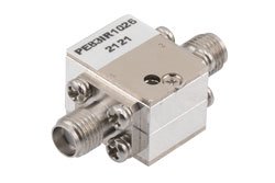 隔离器，隔离度20 dB，8 GHz至12 GHz，10瓦，SMA母头