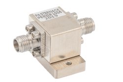隔离器，隔离度12 dB，26.5 GHz至40 GHz，10瓦，2.92mm母头