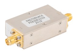 隔离器，隔离度12 dB，2 GHz至6 GHz，10瓦，SMA母头