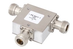 Circulator With 18 dB Isolation From 2 GHz to 4 GHz, 10 Watts And N Female