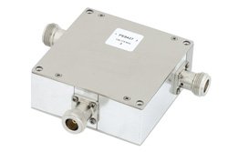 High Power Circulator With 20 dB Isolation From 135 MHz to 175 MHz, 150 Watts And N Female