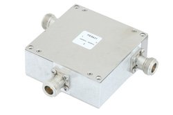 High Power Circulator With 20 dB Isolation From 450 MHz to 520 MHz, 150 Watts And N Female