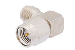 SMA Male to SMA Female Right Angle Adapter